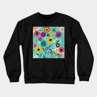 Enchanting Blossom Fantasia Pattern Crewneck Sweatshirt